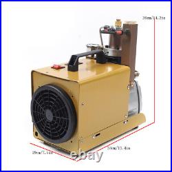 4500PSI Electric Air Compressor Scuba Diving Pump High Pressure Water-Cooling