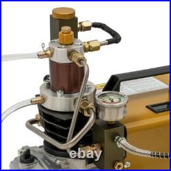 4500PSI Electric Air Compressor Scuba Diving Pump High Pressure Water-Cooling