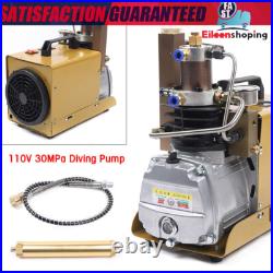 4500PSI Electric Air Compressor Scuba Diving Pump High Pressure Water-Cooling