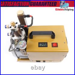 4500PSI Electric Air Compressor Scuba Diving Pump High Pressure Water-Cooling