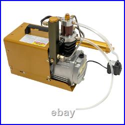 4500PSI Electric Air Compressor Scuba Diving Pump High Pressure Water-Cooling