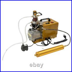 4500PSI Electric Air Compressor Scuba Diving Pump High Pressure Water-Cooling
