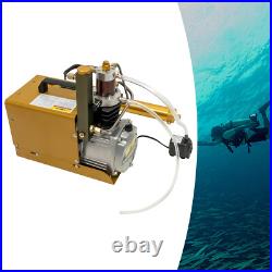 4500PSI Electric Air Compressor Scuba Diving Pump High Pressure Water-Cooling