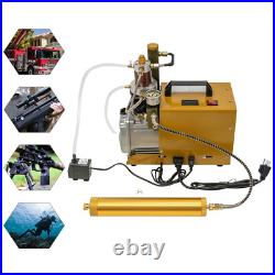 4500PSI Electric Air Compressor Scuba Diving Pump High Pressure Water-Cooling