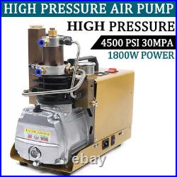4500PSI High Pressure Electric Air Compressor Scuba Diving Pump Water Cooling