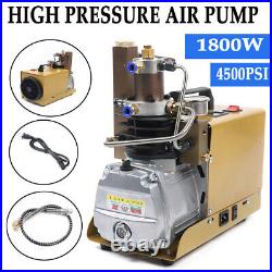 4500PSI High Pressure Electric Air Compressor Scuba Diving Pump Water-Cooling