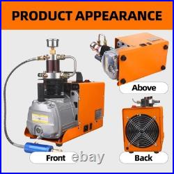 4500Psi 300Bar 30MPA 110V Pcp Air Compressor Electric High Pressure Pump fo