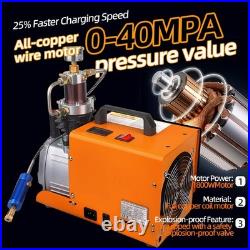 4500Psi 300Bar 30MPA 110V Pcp Air Compressor Electric High Pressure Pump fo