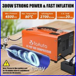 4500psi PCP Air Compressor 12V/110V/220V High Pressure Airgun Paintball Pump