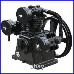 4HP115psi W Style 3 Cylinder Air Compressor Pump Motor Head Air Tool Universal