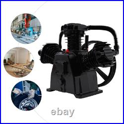 4HP 3-Piston 3 Cylinder 1-Stage W-Style Replacement Air Compressor Head Pump NEW