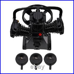 4HP 3-Piston 3 Cylinder 1-Stage W-Style Replacement Air Compressor Head Pump NEW