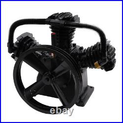 4HP 3-Piston 3 Cylinder 1-Stage W-Style Replacement Air Compressor Head Pump NEW