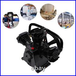 4HP 3-Piston 3 Cylinder 1-Stage W-Style Replacement Air Compressor Head Pump NEW
