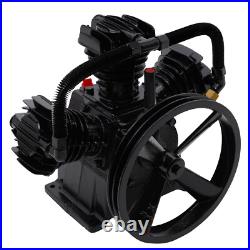 4HP 3-Piston 3 Cylinder 1-Stage W-Style Replacement Air Compressor Head Pump NEW