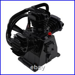 4HP 3-Piston 3 Cylinder 1-Stage W-Style Replacement Air Compressor Head Pump NEW