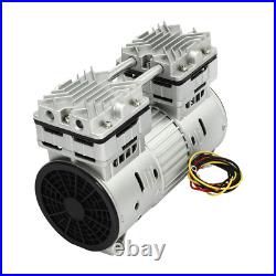 4.5CFM Silent Air Pump Compressor Head Small Air Mute Oilless Vacuum Pump 0.8KW