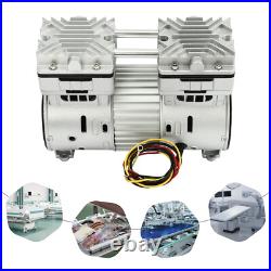 4.5CFM Silent Air Pump Compressor Head Small Air Mute Oilless Vacuum Pump 0.8KW