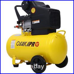 4.5HP Portable 13 Gallons Air Compressor Tank Ultra Quiet Horizontal Tank Wheel