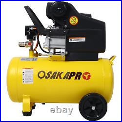 4.5HP Portable 13 Gallons Air Compressor Tank Ultra Quiet Horizontal Tank Wheel