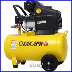 4.5HP Portable 13 Gallons Air Compressor Tank Ultra Quiet Horizontal Tank Wheel