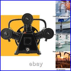 4 HP Replacement Air Compressor Pump Single Stage 3 Cylinder 12.7 CFM Max