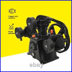 4 HP Single-Stage Replacement Air Compressor Pump 3 Cylinder Head 12.7 CFM Max