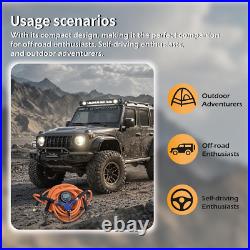 4-Way Tire Inflation & Deflation System with Digital Pressure Gauge