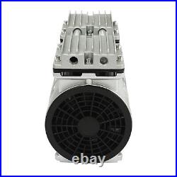550W Oilless Air Pump Compressor Vacuum Pump Head Small Air Mute 125L/min 4.5CFM