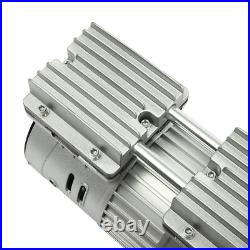 550W Oilless Air Pump Compressor Vacuum Pump Head Small Air Mute 125L/min 4.5CFM
