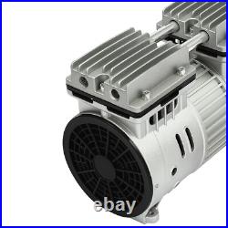 550W Oilless Air Pump Compressor Vacuum Pump Head Small Air Mute 125L/min 4.5CFM