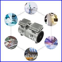 550W Oilless Air Pump Compressor Vacuum Pump Head Small Air Mute 125L/min 4.5CFM