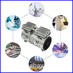 550W Oilless Air Pump Compressor Vacuum Pump Head Small Air Mute 125L/min 4.5CFM