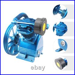 5HP 175 PSI Air Compressor Pump Motor Head Double Stage V-Style 2-Cylinder