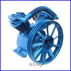 5HP 175 PSI Air Compressor Pump Motor Head Double Stage V-Style 2-Cylinder