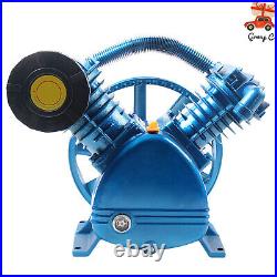 5HP 175 PSI Air Compressor Pump Motor Head Double Stage V-Style 2-Cylinder new