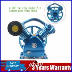 5HP 175 PSI Air Compressor Pump Motor Head Double Stage V-Style 2-Cylinder new