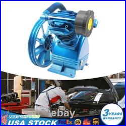 5HP V Style 2-Cylinder Air Compressor Pump Motor Head Double Stage 175PSI