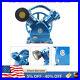 5HP V Style 2-Cylinder Air Compressor Pump Motor Head Double Stage 175PSI
