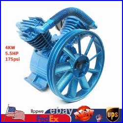 5.5HP 175PSI Replacement Air Compressor Pump Double Stage V Style Low Noise NEW