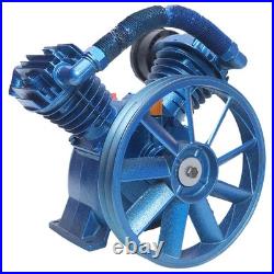 5.5HP 175PSI Replacement Air Compressor Pump Double Stage V Style Low Noise New