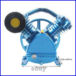 5.5HP 175PSI Twin Cylinder Air Compressor Pump Head V Type Double Stage