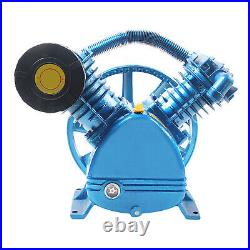 5.5HP 175PSI Twin Cylinder Air Compressor Pump Head V Type Double Stage