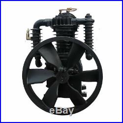 5.5HP 180PSI Cast Iron Air Compressor Replacement Pump & Flywheel Two Stage