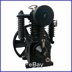 5.5HP 180PSI Cast Iron Air Compressor Replacement Pump & Flywheel Two Stage