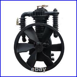 5.5HP 180PSI Cast Iron Two Cylinder Air Compressor Pump & Flywheel Two Stage