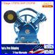 5.5HP 21CFM 175PSI Twin Cylinder Air Compressor Pump Head V Type Double Stage