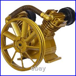5.5HP Air Compressor Head Pump Dual-Cylinder 21CFM 115PSI Cast Iron Replacehead
