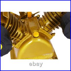 5.5HP Air Compressor Head Pump Dual-Cylinder 21CFM 115PSI Cast Iron Replacehead