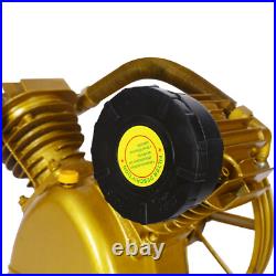 5.5HP Air Compressor Head Pump Dual-Cylinder 21CFM 115PSI Cast Iron Replacehead